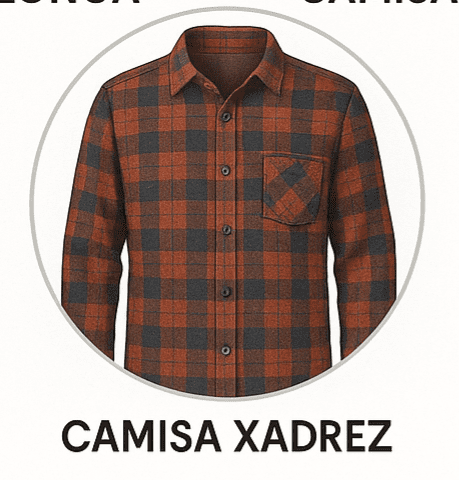 Camisa Xadrez